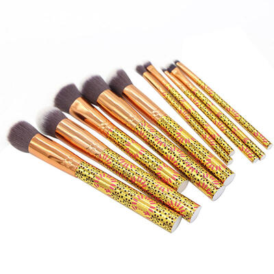 

10pcs Professional Makeup Brushes Set Foundation Eyebrow Eyeshadow Cosmetic