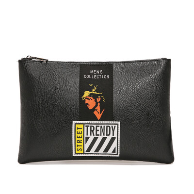 

Handbag graffiti fashion mens&womens handbags street mens hand clutch file bag shoulder