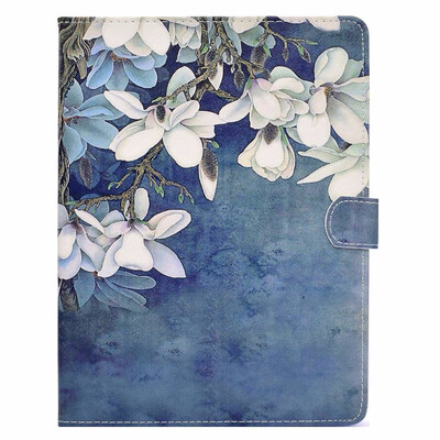 

BannerLive TPU Case for Samsung Galaxy Tab A 101 T580N Cover SamsunT580N Funda Coque Marble Magnolia Flower Forest Butterfly