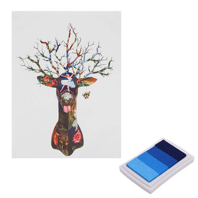 

Fingerprint Tree Painting Wedding Baby Shower Signature Guest Books Gifts
