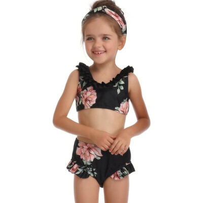 

Saidsome Girls Swimwear Kid Toddler Tankini Bikini Bathing Suit Swimsuit Swimming Costume diving suit diving water diving mask