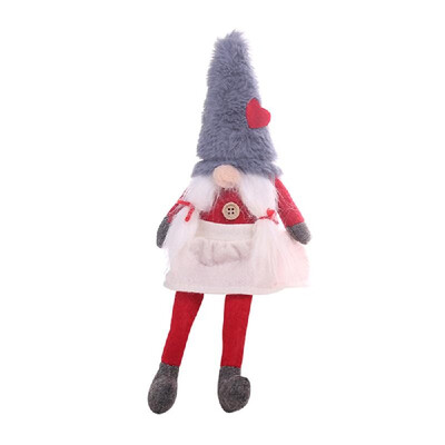 

Christmas Faceless Doll Ornament Cute Cartoon Long Legs Old Men Dolls Christmas Gift Xmas Decoration