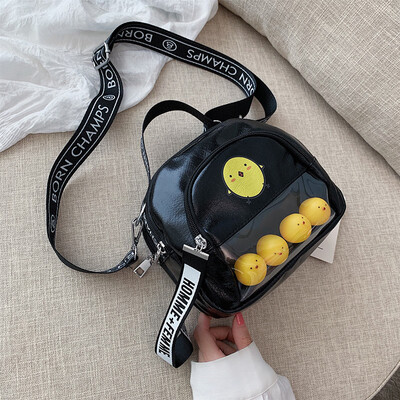 

Internet celebrity ins leisure bag fashion cartoon broadband square bag new 2019 lovely single shoulder slanted girl bag