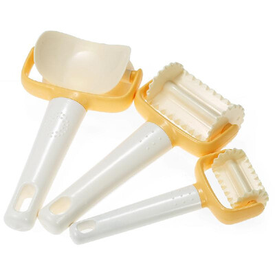 

3pcsset Rolling Cookie Cutters Rolling Round Cutter Square Cutter Roller Slices Biscuit Cookies Cutter Dough Rolling Cutter for C