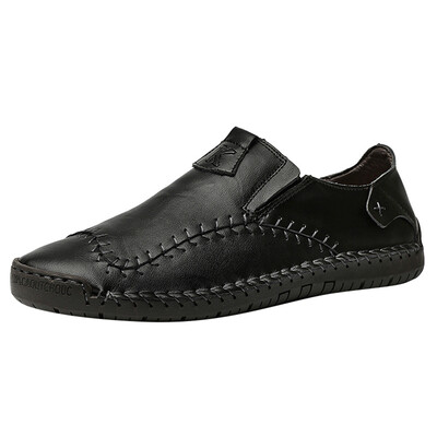 

Men Shoes leather Comfortable Men Casual Shoes Mens Large Size 38-48 Handmade Shoes Casual Mens Lazy Shoes Zapatos Hombre