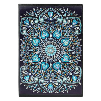 

DIY Mandala Special Shaped Diamond Painting 60 Pages Students A5 Notebook