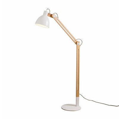 

Warm Creative Vertical Long Arm Folding Sofa Floor Lamp with Light Source