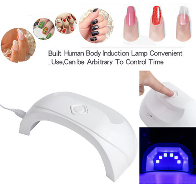 

Toponeto LED UV Nail Gel Curing Lamp Light Gel Polish Nail Dryer Nail Art Machine 12W