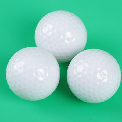 

Greensen 3 Pcs Practice Golf Two-layer Balls Indoor Outdoor Training Aids