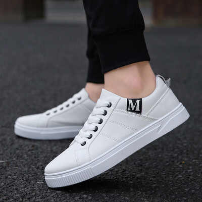 

2019 new summer mens shoes trend Korean version of mens tide shoes summer canvas casual shoes small white shoes shoes