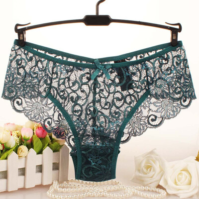 

Toponeto Women Lace Panties Underwear Transparent Comfort Breathable Plus size SXL