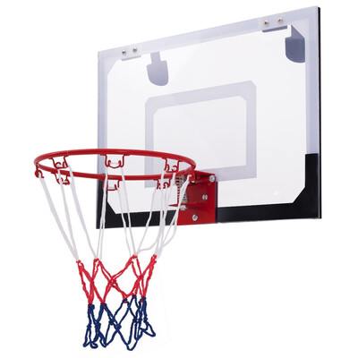 

Over-The-Door Mini Basketball Hoop Includes Basketball & Hand Pump