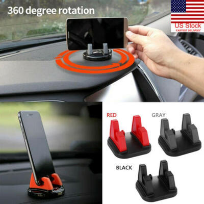 

Non Slip Silicone Pad Car Dashboard Mount Holder Cradle for Cell Phone Universal