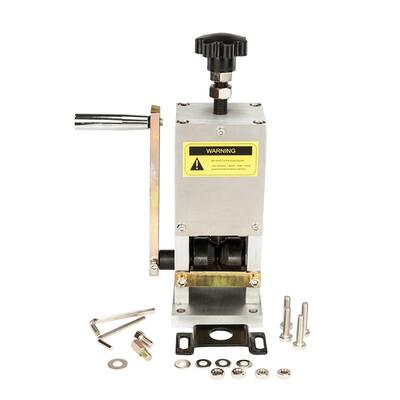 

Ktaxon Manual Wire Stripping Machine 15mm - 25mmPortable Benchtop Copper Cable Stripper Tool for Scrap Metal Recycling