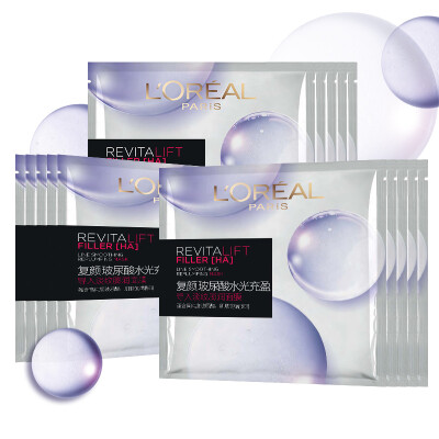 

LOREAL Revitalizing Hyaluronic Acid Water Filling Introduces 15 Strips of Lightening Mask