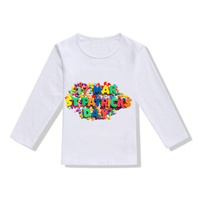 

Toddler Baby Girls Boys StPatricks Day T Shirt Irish National Day Tops Blouse