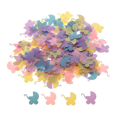 

500pcsSet Wedding Table Decor PVC Baby Car Type Confetti Party Supplies