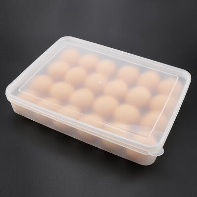 

Greensen Plastic Transparent Eggs Storage Box Case Holder Container Organizer With Lid Kitchen Home