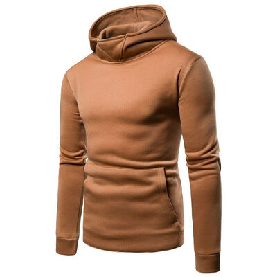

Hoodie Men Long Sleeve Hooded Sweatshirt Slim Overcoat Jumper Pullover Fashion