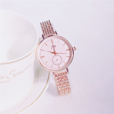 

Bracelet watch ladies watch waterproof fashion new large dial temperament ladies leisure atmosphere