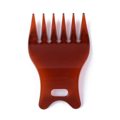

Men Salon Large Tooth Hairdressing Comb Plastic Wide Tooth Styling Comb