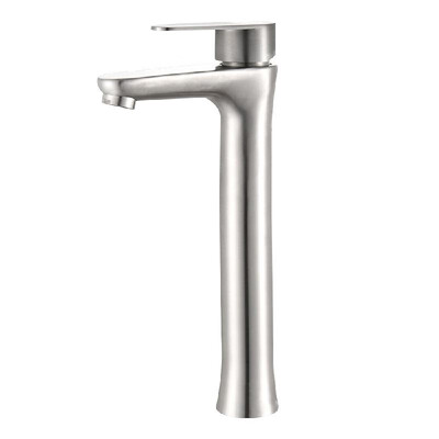 

Bathroom Faucet Single Handle Kitchen Bar Sink Basin Faucet Finished Stainless Steel Ceramic Valve Hot And Cold Water Mixed Water