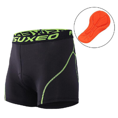 

ARSUXEO Mens Cycling Underwear 3D Padded Bike Bicycle MTB Shorts
