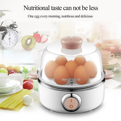

AD-Q31 220V Multifunctional Electric 7 Eggs Boiler Cooker Mini Steamer Poacher Kitchen Tool 360W