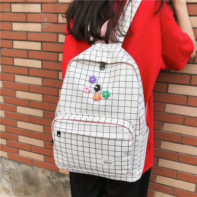 

IFashion junior high school schoolbag girl ins Fengsheng Yage shoulder bag lady tide brand Backpack