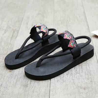 

Bohemian sandals fairy wind summer flat beach shoes Roman shoes set