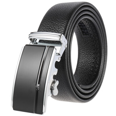 

New mens belt leather belt automatic buckle mens belt top layer leather LY36-750-5