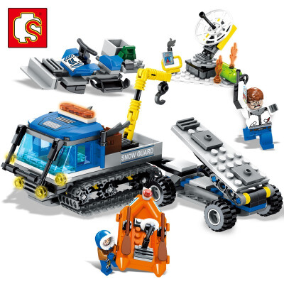 

City Series Doomsday Rescue Team Compatible with Lego Childrens Building Block Set Gifts