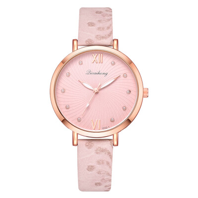 

Korean version of the pearl watch fashion Roman digital casual ladies watch trend alloy quartz watch