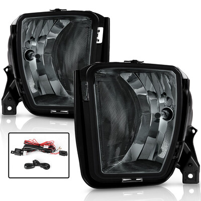 

Fog Lights For Dodge Ram 1500 2013 2014 2015 2016 2017 Smoke Lens with Bulbs & Wiring Harness