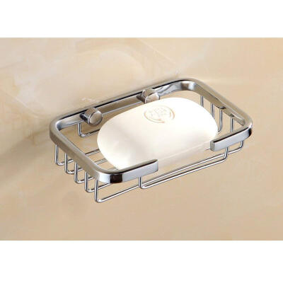 

Stainless Steel Wall Mounted Soap Dish Holder Tray Shower Storage Basket for Home Bathroom Stainless Steel Soap DishSoap Basket