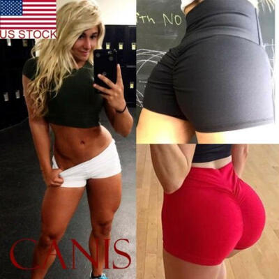 

Women Yoga Sport Shorts Safety Underwear Dancing Tights Gym Workout Pants Briefs