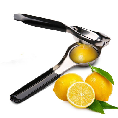 

Stainless Steel Manual Lemon Lime Squeezer Citrus Press Juicer Zester Peeler lemon clip juice extractor
