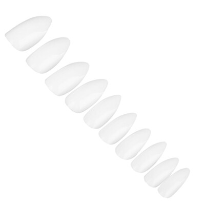 

600pcsBag Fake Nails For Nail Art Tips DIY Full Round Acrylic UV Gel Fake