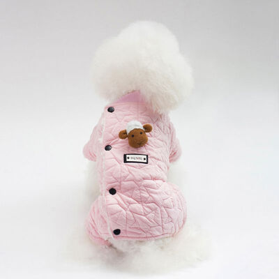 

Dog Sleep Coat Pet Warm Coats Little Sheep Decoration for Small Medium Dogs Keep Warm Autumn Winter