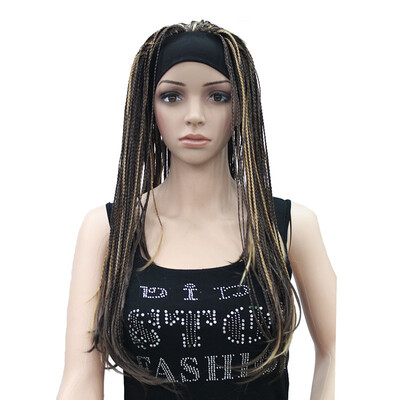 

StrongBeauty Long Braided Box Braids Wig Full Coverage Synthetic Wigs COLOUR CHOICES