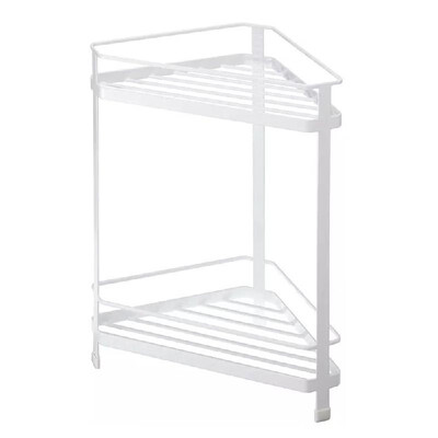 

LSF2019019 Fan-Shaped Floor Racks Tripod Storage Racks Kitchen Bathroom Fan-Shaped Corner Triangle Racks Multi-Layer Storage Shelf