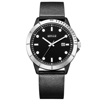 

New Baugra BAOGELA watch mens belt quartz watch calendar waterproof sports watch