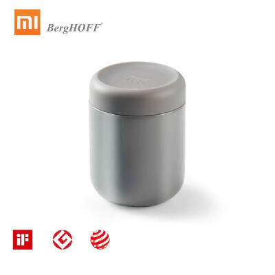 

New Arrival Xiaomi BergHOFF 350500ml Braised Beaker Stainless Steel 6h Thermos Food Container Vacuum Pot Thermos Jar