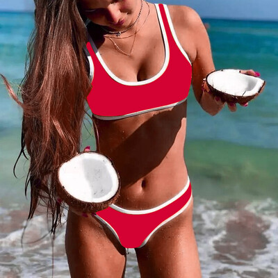 

Roseonmyhand Womens Padded Push-up Bra Bikini Set Swimsuit Bathing Suit Swimwear Beachwear