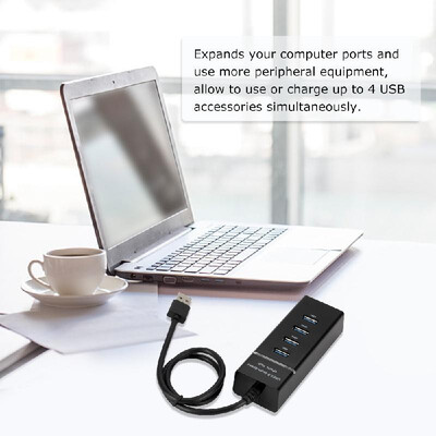 

High Speed 4 Port USB 30 Multi HUB Splitter Expansion USB Hub for Desktop PC Laptop Adapter USB HUB