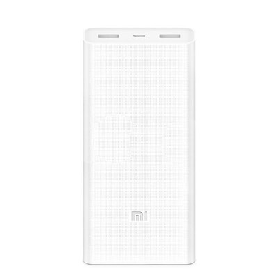 

Xiaomi 2C Powerbank Backup Battery Polymer Power Dual USB Output Fast Quick Charge 30 Power Bank 20000 mAH