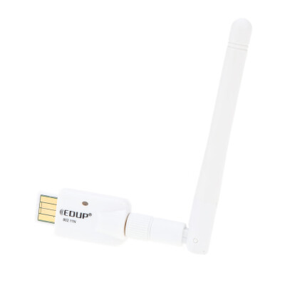 

EDUP 24GHz 150Mbps 150M WiFi Wireless USB Network Card Adapter IEEE 80211bgn with 5dBi Antenna