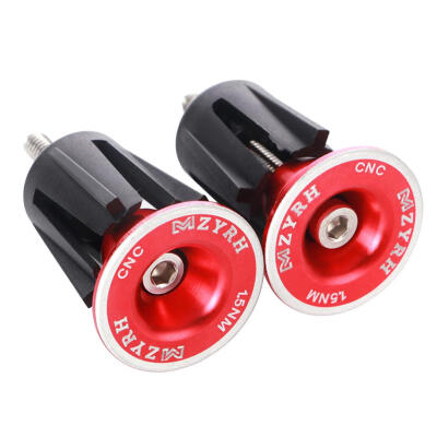 

1 Pair Aluminum Durable Bicycle Handlebar Cap Grips Bike Handlebar End Plug