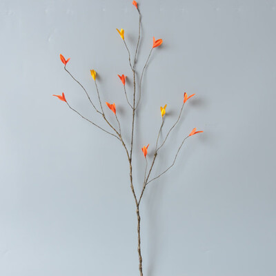 

Artificial Tree Branch Deadwood Maple Leaf Autumn Plants Ornaments Decoration