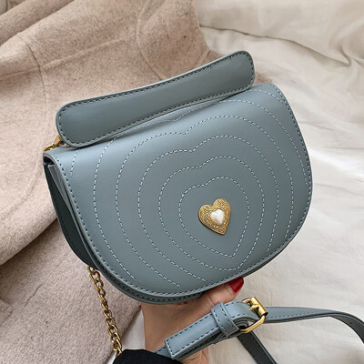 

North bag foreign air texture bag 2019 new Korean version fashion 100 fashion leisure one shoulder slanted saddle bag